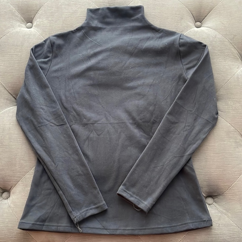 Mock neck long sleeve